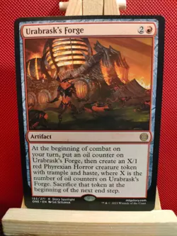 Urabrask's Forge - Phyrexia: All Will be One - Rare - NM - MTG - Image 1