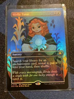 Idyllic Tutor (Borderless) Special Guests Foil - Image 1