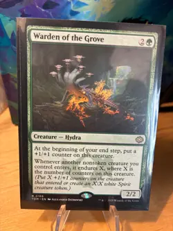Warden of the Grove - Foil TDM NM MTG - Image 1