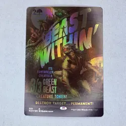 SLD Beast Within Secret Lair Drop Foil MTG NM - Image 1