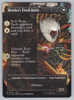 MTG - Final Fantasy - Jecht, Reluctant Guardian (Borderless) #363 -f582 - Image 2