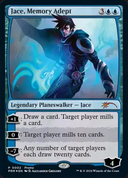Jace, Memory Adept - Foil - Promo - PRM - MTG - NM Unplayed - EN - 0002 - Image 1