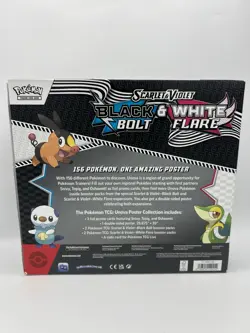 LOT OF 5Pokemon Scarlet & Violet Black Bolt White Flare Poster Collection Sealed - Image 2