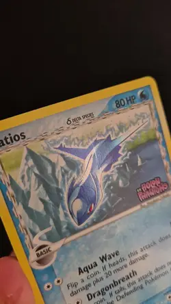 Pokemon TCG Latios Delta Species 22/110 EX Holon Phantoms Reverse Holo Rare 2006 - Image 2
