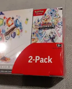 POKEMON TCG SCARLET VIOLET SV PRISMATIC EVOLUTIONS ETB BOOSTER BUNDLE BOX COSTCO - Image 3