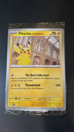 In stock: Pokemon x Natural History Museum Exclusive Jumbo Pikachu at the Museum - Image 1