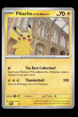 Pokemon x Natural History Museum Pikachu At The Museum Jumbo - PREORDER 27th Jan - Image 1