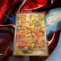 Eevee 188/167 Illustration Rare Twilight Masquerade Pokemon - Image 1