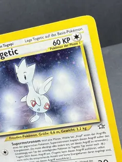 Togetic 16/111 GERMAN HOLO Rare Neo Genesis Set POKEMON 2001 Heavy Play HP - Image 3