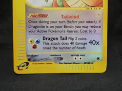 Pokemon Dragonite Expedition Base Set 043/165 Reverse Holo 2002 Himeno 100 HP - Image 3