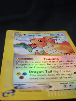 Pokemon Dragonite Expedition Base Set 043/165 Reverse Holo 2002 Himeno 100 HP - Image 4