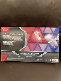 Pokemon TCG: Lugia ex & Latias ex Sealed Premium Collection In Hand - Image 2