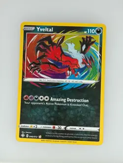 2021 Pokemon Shining Fates Yveltal 046/072 NM - Image 1