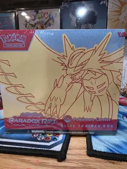 Paradox Rift Pokemon Center Elite Trainer Box ETB (Roaring Moon) New & Sealed - Image 1