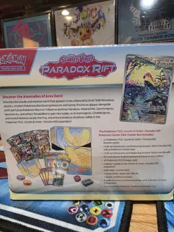 Paradox Rift Pokemon Center Elite Trainer Box ETB (Roaring Moon) New & Sealed - Image 3
