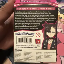 POKEMON TCG Marnie Premium Tournament Collection Box Factory Sealed 2021 820650808760 - Image 3
