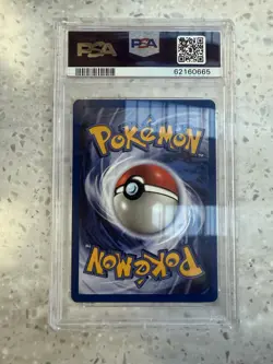 1999 Pokemon Jungle Vaporeon 28/64 Non-Holo Rare 1st Edition PSA 9 Mint - Image 2