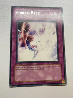 Yu-Gi-Oh! FORCED BACK Rare 1st Edition EOJ-EN060 HP - Image 1
