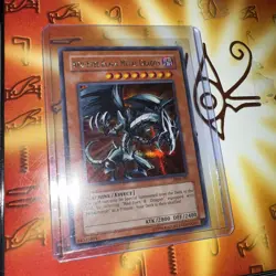 Yu-Gi-Oh! Red-Eyes Black Metal Dragon 🔥 Forbidden Memories FMR-001 secret rare - Image 2
