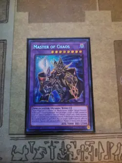 YUGIOH MASTER OF CHAOS MP23-EN018 PRISMATIC SECRET 1ST ED NM - Image 1