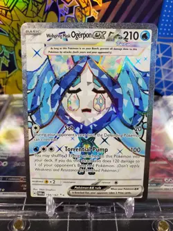 Wellspring Mask Ogerpon EX 194/167 Ultra Rare Full Art S&V Twilight Masquerade - Image 1