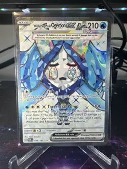 Pokemon TCG Wellspring Mask Ogerpon EX 194/167 Twilight Masquerade Ultra Rare - Image 1