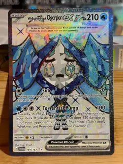 WELLSPRING MASK OGERPON ex 194/167 Twilight Masquerade Pokemon Holo Rare TCG NM - Image 1