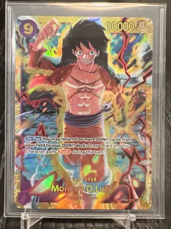 Monkey D Luffy OP09-119 SEC Emperors In The New World One Piece Mint/Near Mint - Image 1