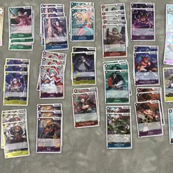 2026 One Piece English OP 14 - 93 Card Lot - Don!! SR Holo R Leaders - Image 2