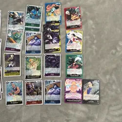 2026 One Piece English OP 14 - 93 Card Lot - Don!! SR Holo R Leaders - Image 3