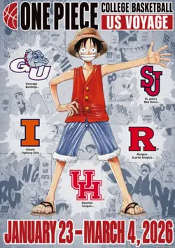 🔥🏀IN HAND MINT CONDITION UNOPENED One Piece College Basketball US VOYAGE card - Image 1