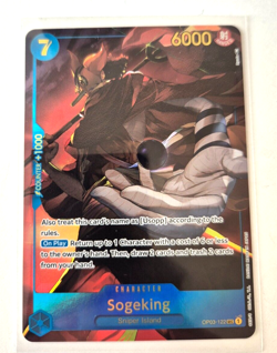 One Piece Card Game TCG - Sogeking OP03-122 Secret Rare Alternate Art ! English! - Image 1