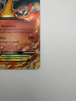 Pokemon Charizard EX XY17 Black Star Promos Holo LP - Image 5