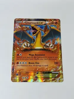 Pokemon Card TCG Charizard EX XY17 Holo Ultra Rare Black Star Promo Card LP - Image 1