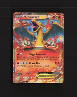 Charizard EX XY17 XY Black Star Promo Holo Pokemon Card LP - Image 1