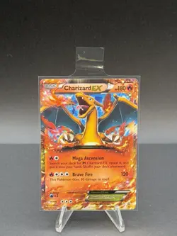 Pokemon TCG- 2014 Charizard EX XY17 Black Star Promo LP - Image 1