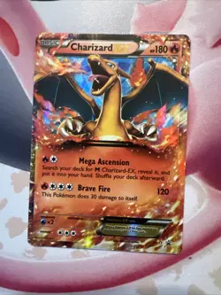 Charizard EX XY17 - Black Star Promo - Holo Rare Pokemon Card (2016) LP/MP - Image 1