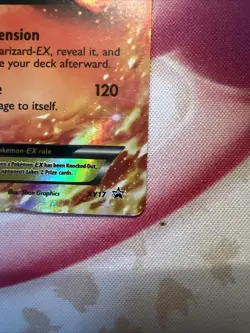 Charizard EX XY17 - Black Star Promo - Holo Rare Pokemon Card (2016) LP/MP - Image 2