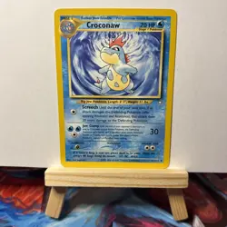 Pokemon TCG Croconaw Neo Genesis 31 Regular Unlimited Uncommon Near Mint - Image 3