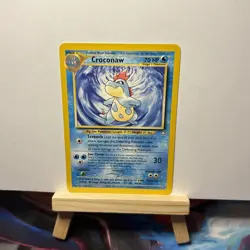 Pokemon TCG Croconaw Neo Genesis 31 Regular Unlimited Uncommon Near Mint - Image 4