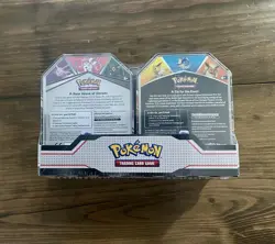 Pokemon TCG V Heroes Bundle Tins: 2-Pack of Vaporeon & Umbreon (SEALED) NEW - Image 2