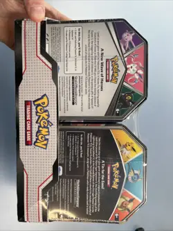 Pokemon TCG V Heroes Bundle Tins: 2-Pack of Vaporeon & Umbreon (SEALED)! #2.92 - Image 4