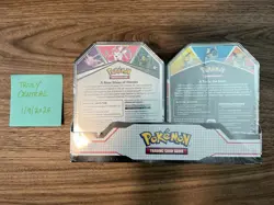 Pokemon TCG V Heroes Bundle Tins: 2-Pack of Vaporeon & Umbreon (SEALED) NEW! - Image 2