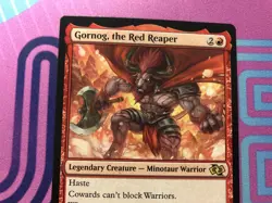 Gornog, the Red Reaper [Foundations Jumpstart] Regular - Anime Art NM MTG - Image 2