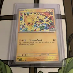 Pikachu - World Championship 2025 Promo SV Scarlet & Violet Promo Cards 225 NM - Image 3