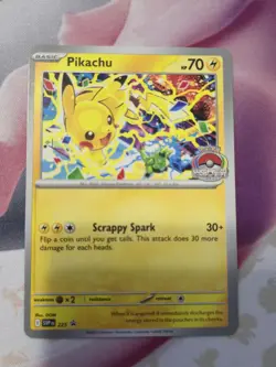 Pikachu - 225 (World Championship 2025) 225 Sv: Scarlet & Violet Promo Cards - Image 1