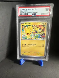 Pikachu (World Championship 2025) 225 Sv: Scarlet & Violet Promo Cards Regular - Image 1