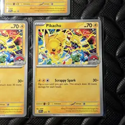 3x Pikachu - 225 (World Championship 2025) - SV: Scarlet & Violet Promo Cards - Image 4