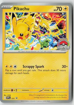 Pikachu - (World Championship 2025) 225 - SV: Scarlet & Violet Promo Cards Norma - Image 1