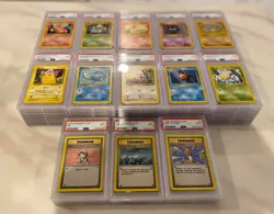 1999 Pokemon Base Set Unlimited PSA 9 Pack Fresh - Complete Your Set - You Pick - Image 2
